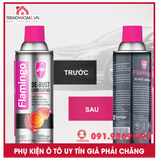 Dung dịch chế hòa khí tẩy rửa tạp chất Flamingo Carburetor & Choke Cleaner (F005) 450ml