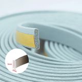 5m Gioăng cao su cửa gỗ có tác dụng cách âm, ngăn bụi, giảm va đập dán loại chữ I kích thước 9x2mm