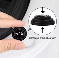 Nút dán giảm lực đóng bảo vệ cửa xe ô tô, miếng dán Silicon bảo vệ cửa ô tô logo các hãng xe