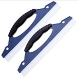 Gạt nước mưa lưỡi cao su dài 30 cm màu xanh dùng để gạt kính lái xe ô tô gương nhà tắm