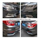 Bộ chrome dán viền ô tô chống va đập viền trước và sau 4 cạnh của ô tô