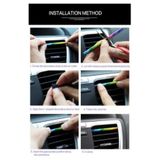 Nẹp Trang Trí Cửa Gió Điều Hòa Ô Tô - Chỉ Viền Trang Trí Khe Gió Ô Tô