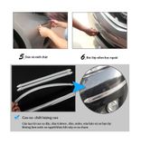 Bộ chrome dán viền ô tô chống va đập viền trước và sau 4 cạnh của ô tô