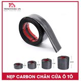 Nẹp carbon chống xước, nẹp nhựa trang trí vân carbon