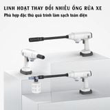 Máy rửa xe cầm tay tại nhà có pin sạc Lithium 25000 mAh máy tự phục vụ áp suất cao di động không dây 600W cao cấp