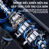 Máy rửa xe cầm tay tại nhà có pin sạc Lithium 25000 mAh máy tự phục vụ áp suất cao di động không dây 600W cao cấp