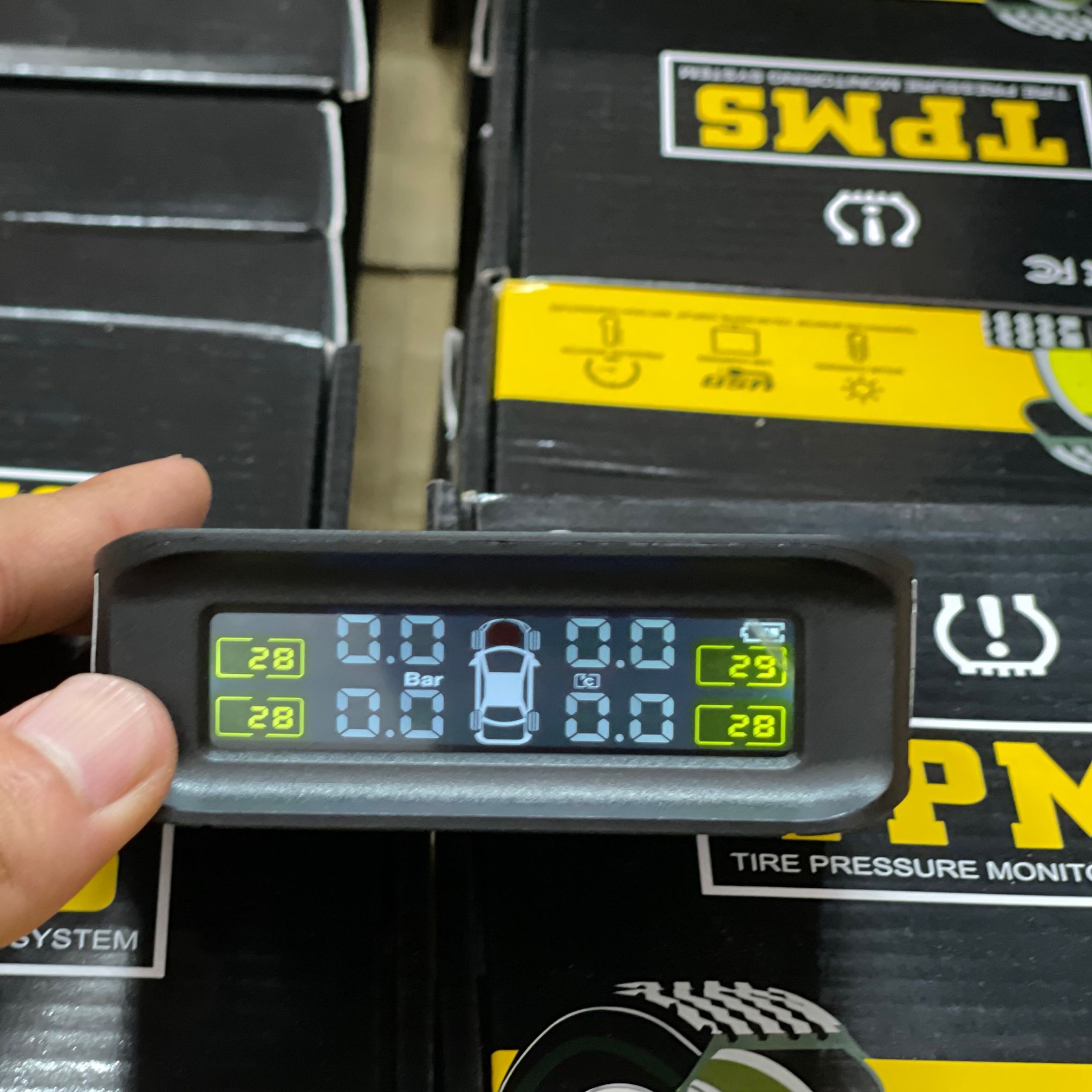 Cảm biến Áp suất Lốp TPMS Ô Tô Phiên Bản TIẾNG VIỆT