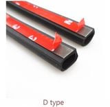 Combo Gioăng ô tô, ron cao su chống ồn đầy đủ cho xe hơi dòng SUV và Sedan (Gioăng D, P, Z, B lõi thép) Loại cách âm 3M chống ồn xe hơi xịn