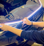 Dây đèn led chạy đuổi dán nắp capo độ đèn xe đơn giản kiểu Audi chống thấm nước