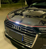 Dây đèn led chạy đuổi dán nắp capo độ đèn xe đơn giản kiểu Audi chống thấm nước