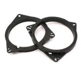 Dưỡng loa cánh ô tô 3 cạnh dành cho xe Toyota và Nissan viền nhựa đặc dày - Loa cánh ô tô 6.5 inch CAO CẤP - Phụ kiện loa