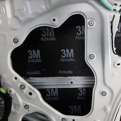 Tấm cách âm 3M™ ACOUSTIC 3 lớp màu đen siêu chống ồn hàng nhập