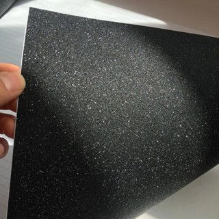 Decal nội thất đen kim sa