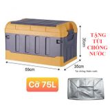 Thùng đựng đồ cốp xe ô tô có thể gấp gọn