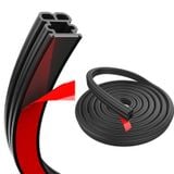 Combo Gioăng cao su cách âm cánh cửa chống ồn cho xe Hatchbach và Sedan cỡ nhỏ