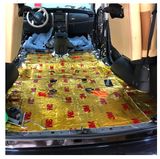 Tấm cách âm 3M™ ACOUSTIC 2 lớp màu vàng làm hốc bánh hoặc sàn xe chống ồn từ gầm và sàn ô tô cao cấp