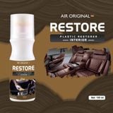 Sáp Đánh Bóng Bề Mặt Da Nội Thất Xe Ô Tô, Nhựa xe 100 ml