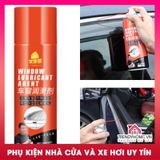 ⚡️FLASH SALE⚡️ xịt chống Kẹt kính lão hoá cao su bảo dưỡng làm mới bôi trơn gioăng kính, bôi trơn cửa nóc ô tô chuyên dụ