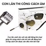 Con lăn thi công cách âm ô tô cán dài 61cm chất liệu kim loại thi công cách âm cánh cửa xe hơi