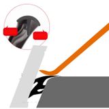 Bộ Gioăng chân kính lái ô tô kèm que hỗ trợ lắp đặt