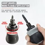 Bộ Tuốc Nơ Vít 12 Đầu, Tua vít trợ lực đảo chiều sửa chữa nhà cửa, ô tô, xe máy nam châm thép siêu cứng.