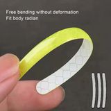 Set 10 Miếng Dán Phản Quang Ban Đêm Trang Trí Viền Bánh Xe Hơi cảnh báo an toàn cánh cửa cho xe hơi xe máy ô tô