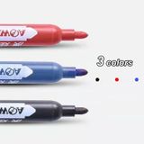 Bút lông dầu viết Bảng - Bút dạ viết lên kính, đĩa CD cao cấp màu xanh/đen/đỏ - Bút không thể xóa dùng văn phòng giá rẻ