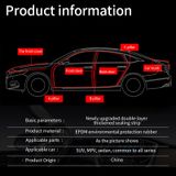 Dải cao su ô tô cấu tạo 5 lỗ thoát khí bảo vệ mép cửa, cách âm, chống thấm / chống bụi, tiện lợi cao cấp