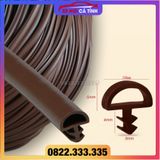 Ron Gioăng Sợi Chữ T Cây Thông Cao Su Nhét Chèn Làm Kín Khít Khe Hở Khung Cửa Gỗ