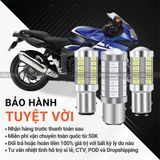 Đèn LED Xi Nhan, Phanh, Daylight Đèn Lùi Đèn Soi Biển Số Ô Tô Xe Máy T10 T20 1156 1157 7443 3157 BA15S P21W BAU15S PY21W