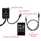 Dải đèn LED gầm xe trang trí khung xe ô tô Thanh đèn LED neon RGB Đèn trang trí dưới gầm xe ưu đãi