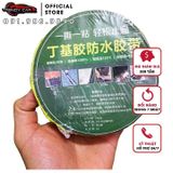 Băng keo chống thấm siêu dính 5cm x 5m, keo dày 1.5mm, nặng 0.6 kg. phụ kiện nhà cửa