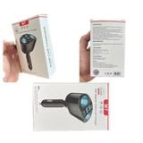 Bộ chia tẩu sạc nhanh ô tô 12/24V gồm cổng sạc nhanh usb trên oto gồm 2 nguồn tẩu, 2 cổng sạc 3.0 và Cổng Type C/PD