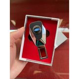 Chốt cài dây an toàn cho xe ô tô Chốt cài dây an toàn loại Cao cấp có thể nối tiếp Logo hãng xe Toyota Honda Kia Hyundai