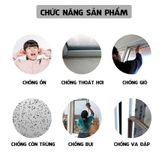 Ron Gioăng Sợi Chữ T Cây Thông Cao Su Nhét Chèn Làm Kín Khít Khe Hở Khung Cửa Gỗ