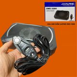 Loa Sub Gầm Ghế Thương Hiệu ALPINE SWE 1080 (Tặng AV OUT) Loa Siêu Trầm Sud ALPINE SWE 1080_Phụ Kiện Xe Trendy Car