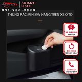 Thùng Rác Mini Để Trên Xe Ô Tô, Thùng Rác Đa Năng Văn Phòng