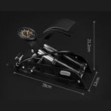 Bơm hơi chính hãng cylion,bơm hơi đạp chân 2 pitton có đồng hồ đo áp suất chuyên dụng cho ô tô xe máy,xe đạp loại cực kh