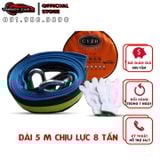 DÂY CÁP DÙ CHUYÊN DỤNG KÉO CỨU HỘ XE Ô TÔ - TẢI TRỌNG 3 TẤN VÀ TẢI TRỌNG 8 MÉT