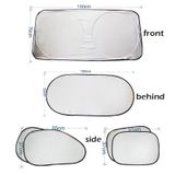 Rèm chắn nắng cho Ô tô Bộ 6 Tấm Che Nắng Ô Tô