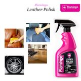 Xịt dưỡng nội thất ghế da Flamingo Leather Polish F029 loại cao cấp hàng chính hãng