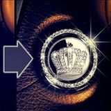 Nút Start Stop Ô Tô Đính Đá Hình Vương Miện - Trang Trí Nút Khởi Động Xe Khuyến mại