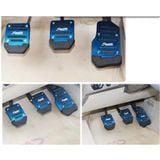 Bộ đệm chân côn phanh ga cho xe ô tô số sàn nhiều màu thể thao kim loại phối cao su nhám chống trượt