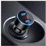 Tẩu sạc Qc3.0 PD 20W cổng USB Type-C dùng trên xe hơi màu đen  Điện áp đầu vào: 12-24V nhỏ gọn