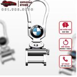 Móc Chìa Khóa ô tô logo BMW loại tốt inox siêu bền đẹp tiện dụng móc vào đỉa quần bảo hành 3 tháng 1 đổi 1