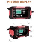Sạc acquy ô tô, xe máy, xe đạp điện hỗ trợ 4Ah - 100Ah loại cao cấp hiển thị màn led tự ngắt khi đầy chức năng bảo dưỡng