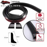 Phụ kiện ô tô |  Đuôi Gió, Cánh Lướt Gió Cao Su Vân Carbon 3D Xe Ô Tô Phong Cách Thể Thao