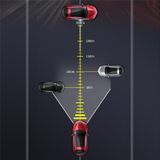 Bộ 8 Miếng Họa Tiết Sợi carbon 3d Phản Quang Dán Tay Cửa Hõm Cửa Dán Phản Quang ben đêm Chống Trầy Xước Trang Trí Xe Hơi