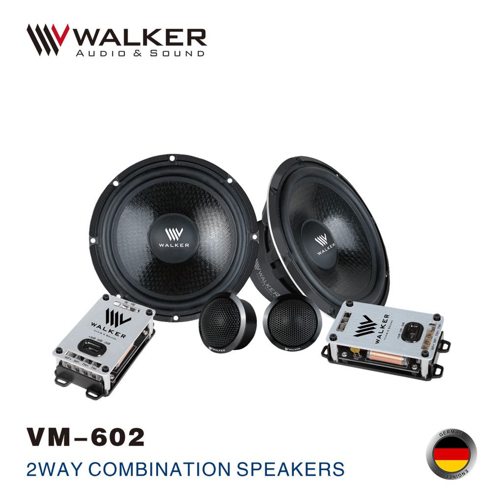 Loa cánh Ô tô Walker VM 602 Loa (phân tần) 2 chiều 6.5 inch