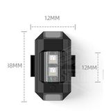 Đèn Nhấp Nháy Cảnh Báo Ban Đêm 7 Màu Sắc Gắn Xe Máy, thả diều, ô tô, đồ chơi, flycam Điều Khiển Từ Xa hiện đại